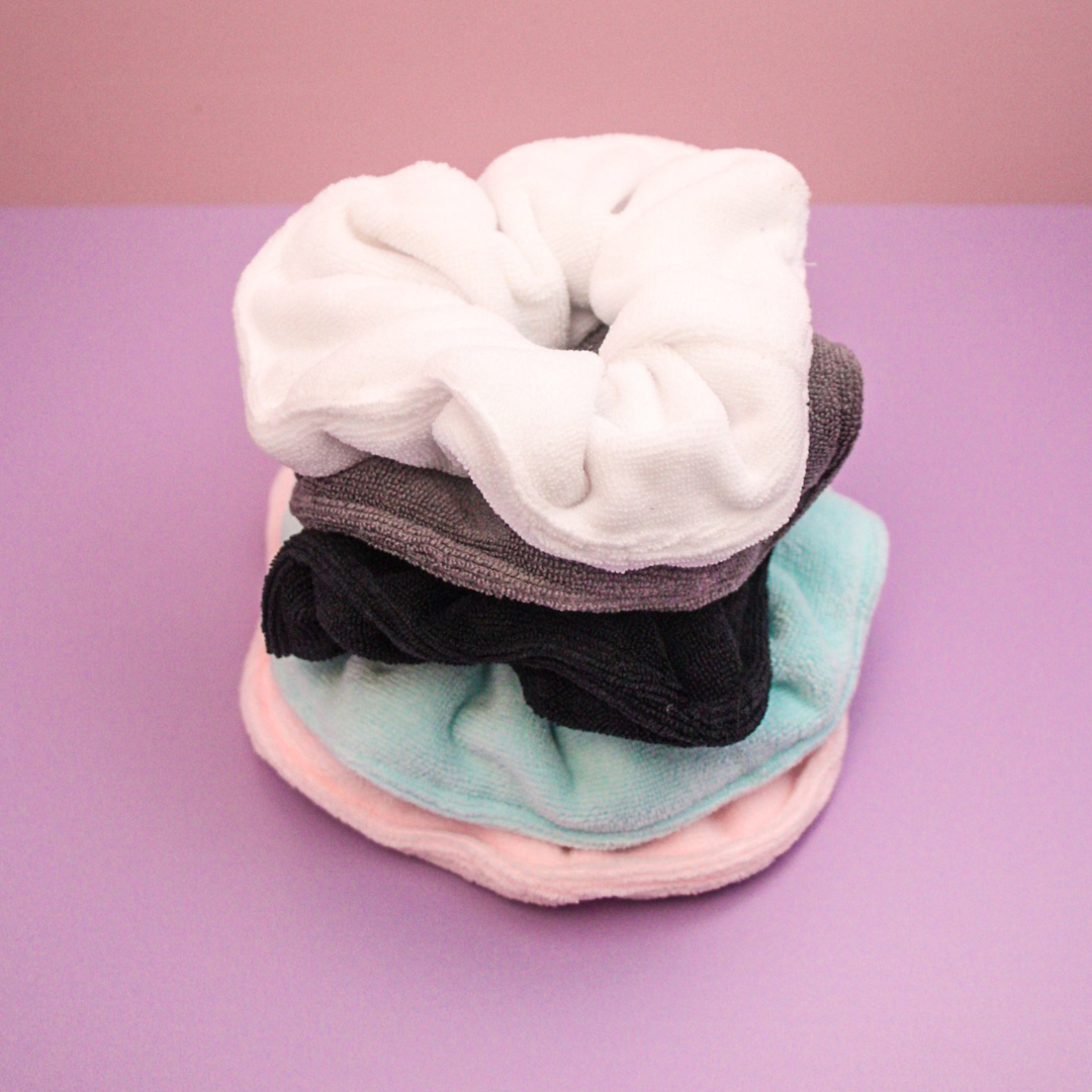 Quick dry scrunchie